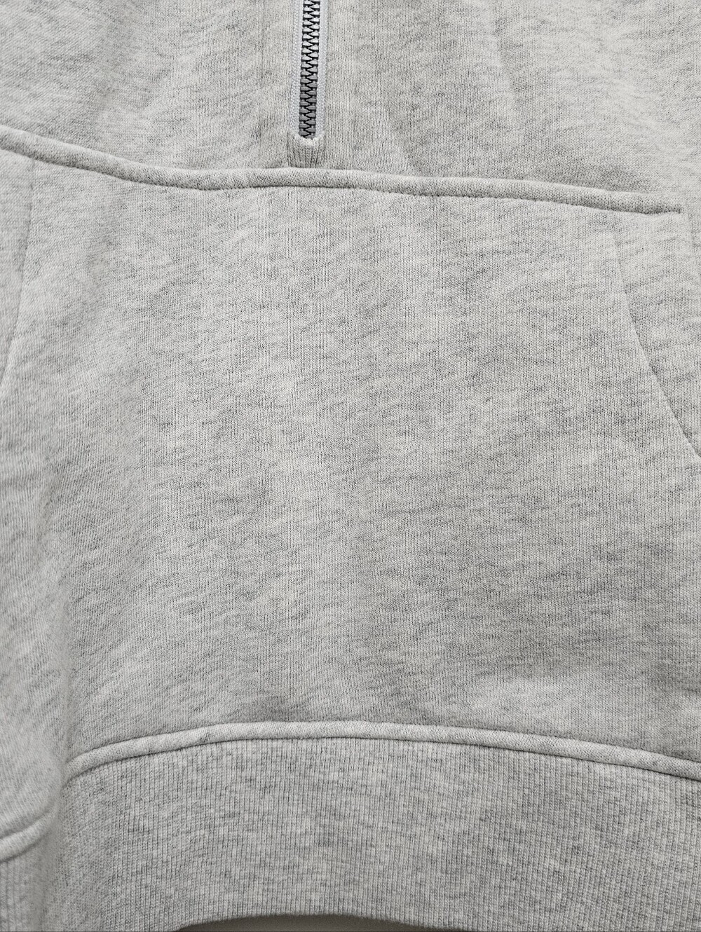 lululemon Scuba Oversized Light Heather Gray Half-Zip Hoodie Sweater SizeXl/XLL - Picture 13 of 16